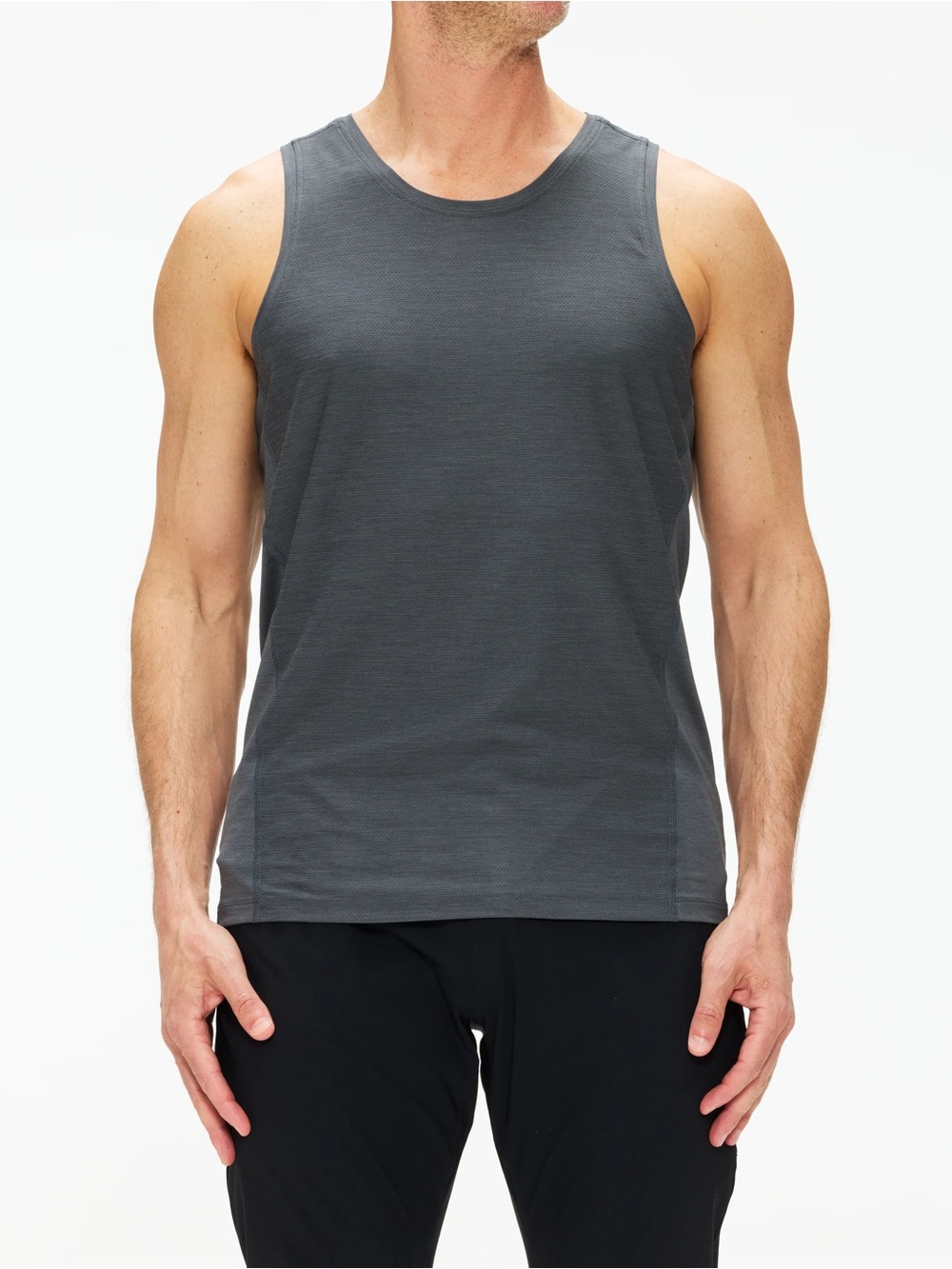 Ten Thousand Men’s Versatile Tank Top Workout Athleticwear Sleeveless Gray